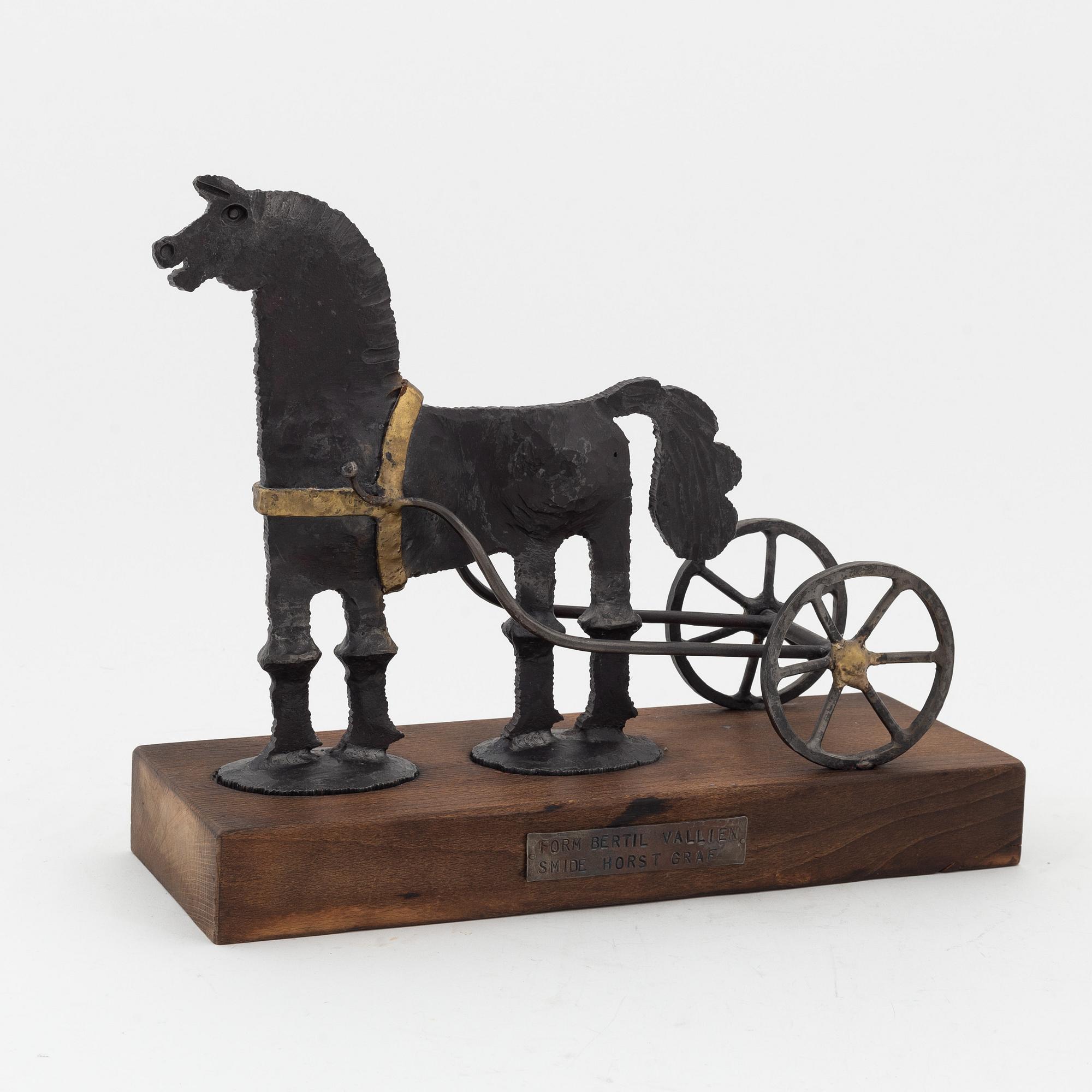 Bertil Vallien and Horst Graf, a sculpture, Boda Smide.