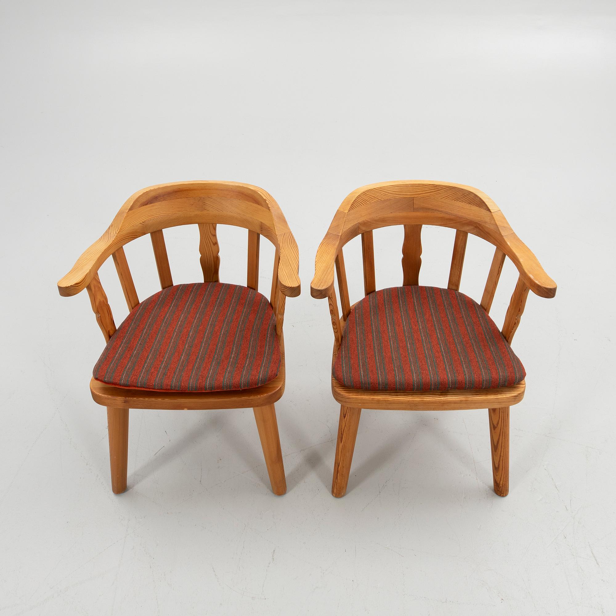 Seating group, 6 pieces, Krogenäs Möbler, Norway, second half of the 20th century.