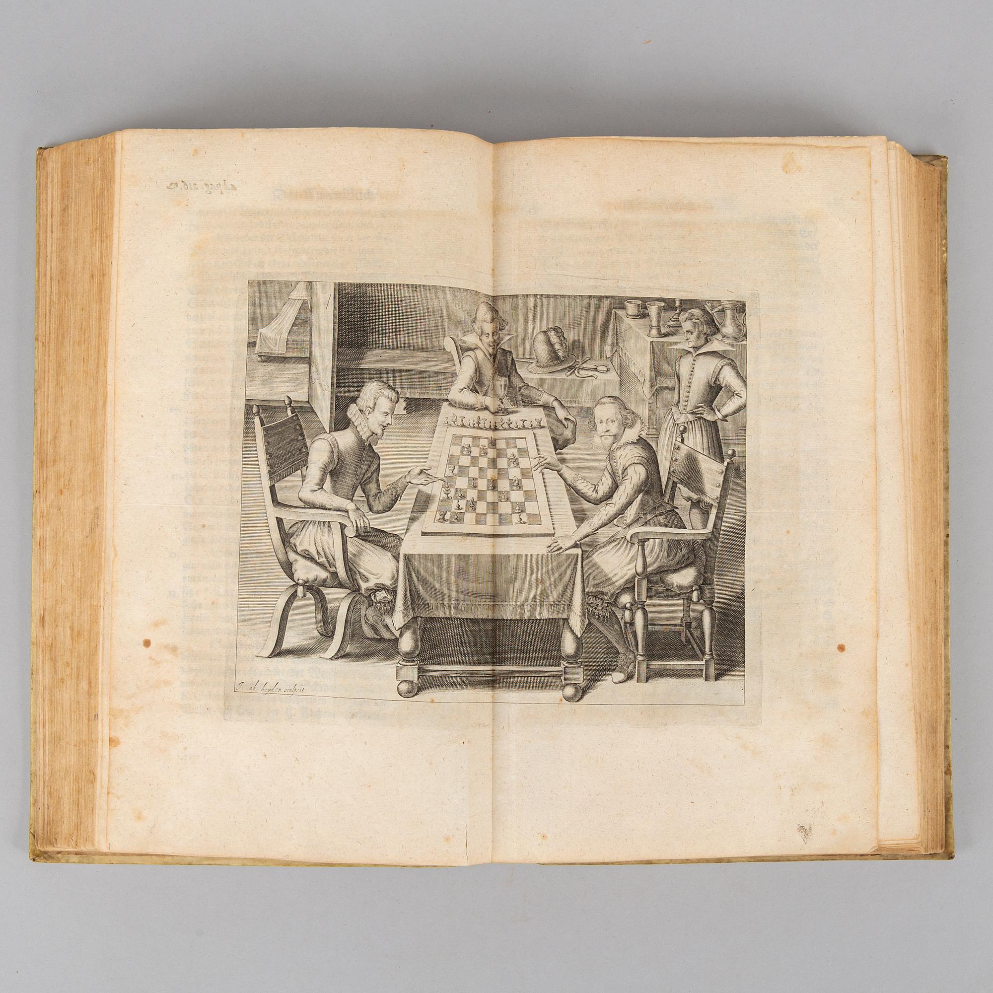 The Game of Chess, 1616, provenance: C. G. Tessin.