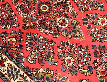 A Sarouk rug, approx. 150 x 100 cm.