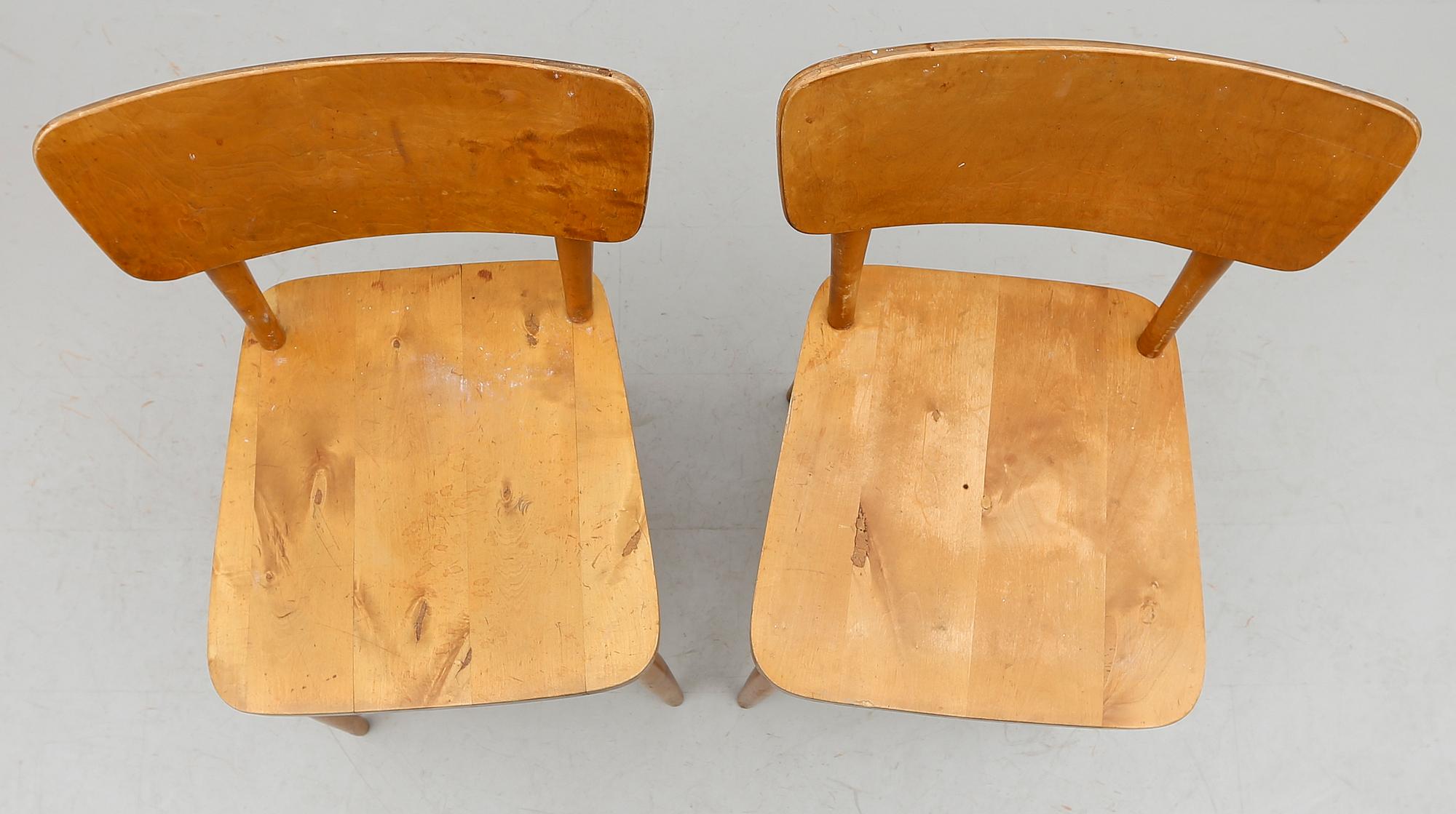 STOLAR, 10 st (6+4), Edsbyverken, 1900-talets mitt.