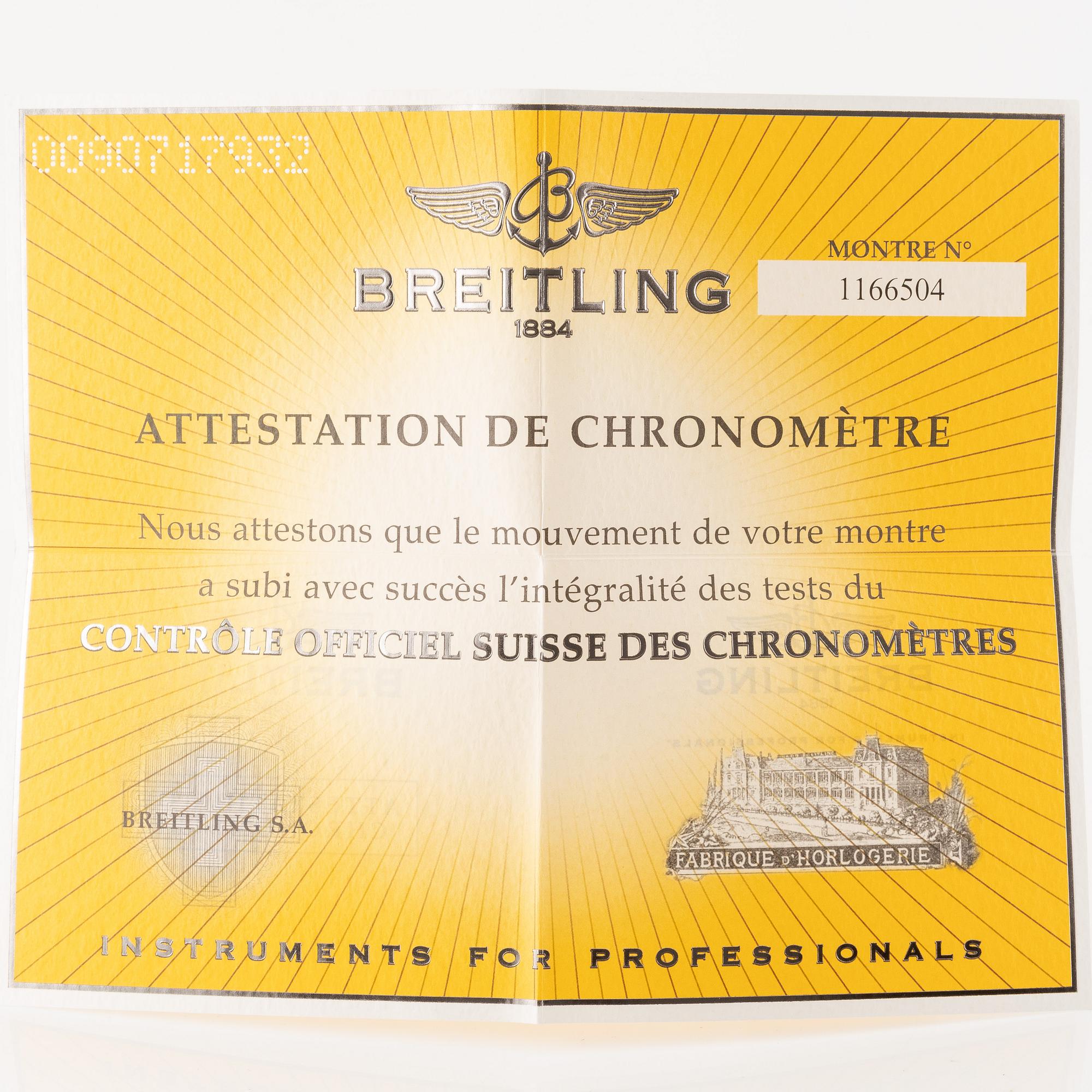 Breitling, SuperOcean Steelfish, wristwatch, 44 mm.