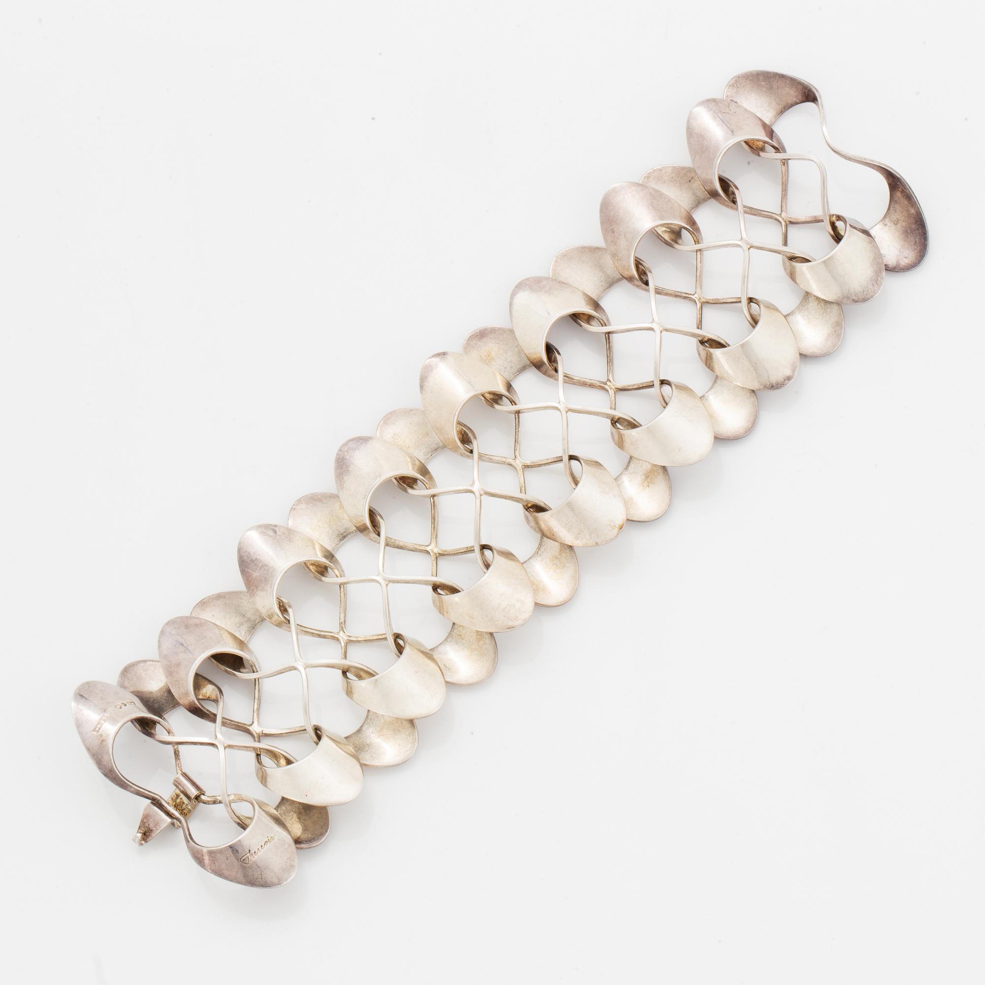 Theresia Hvorslev, Alton silver bracelet, Alton, Falköping 1970.