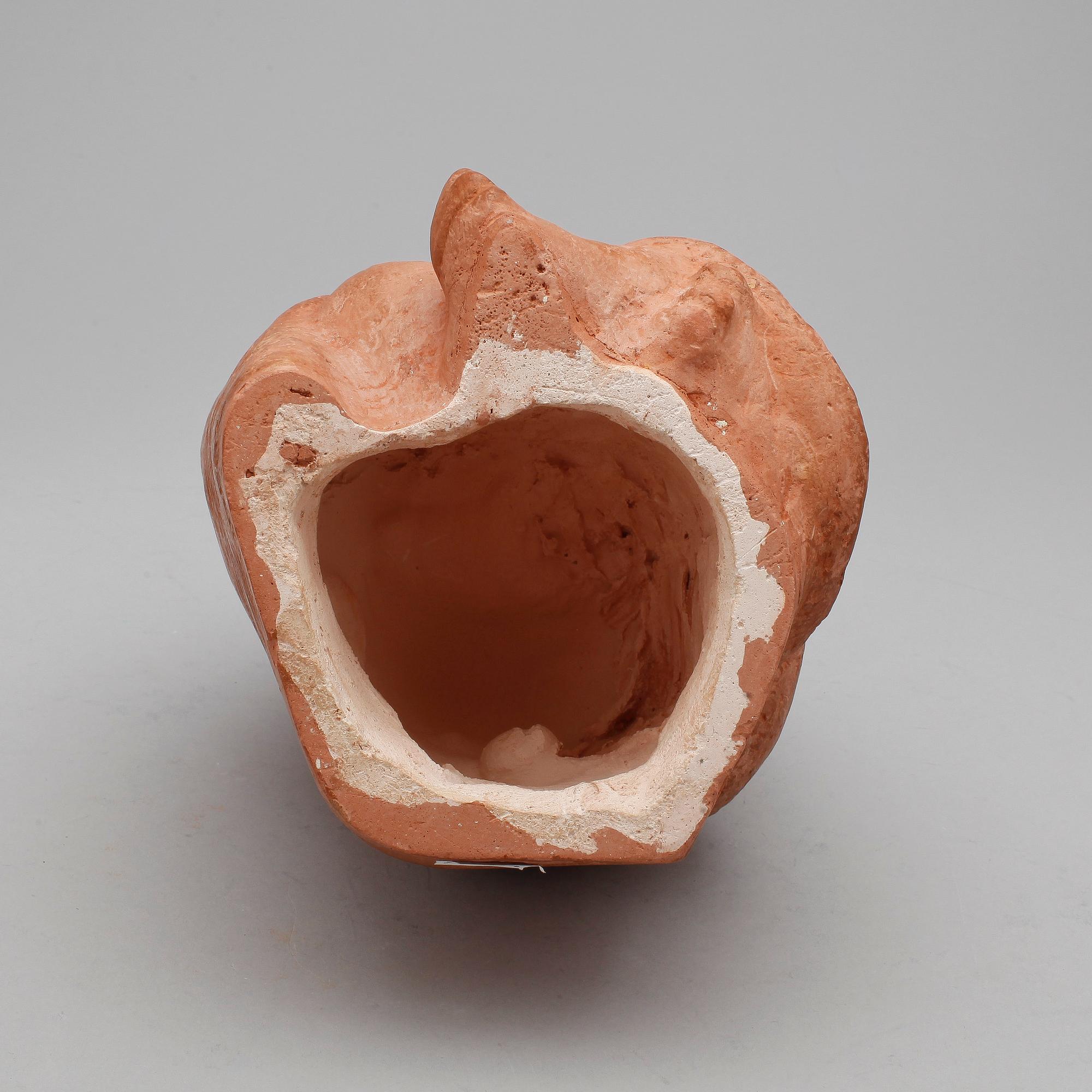 STIG BLOMBERG, skulptur, bemålad gips. Signerad.