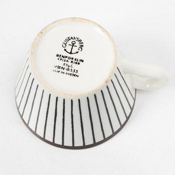 Stig Lindberg, A 27 piece coffee service, “Spisa Ribb”, Gustavsberg, 1955–74.