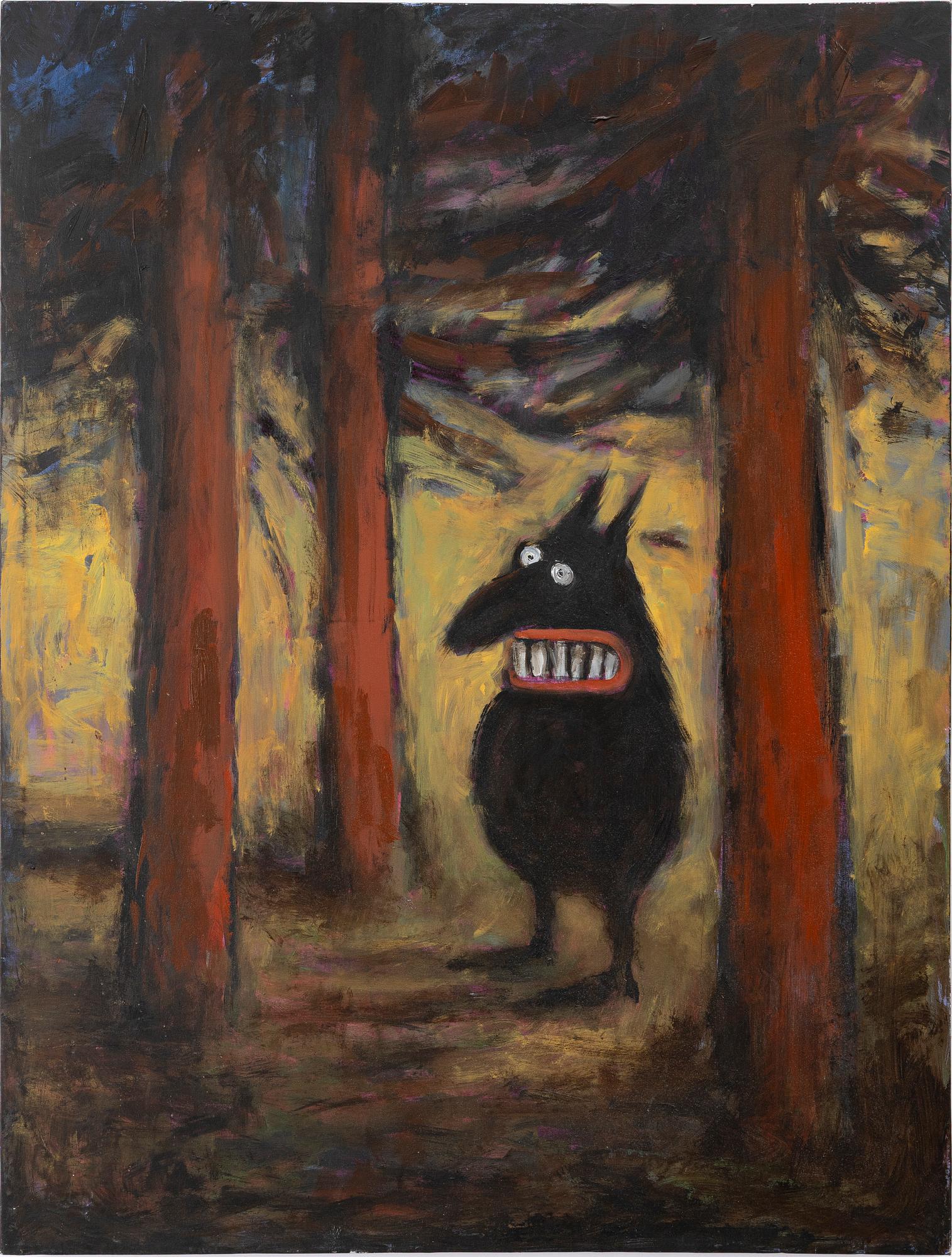 Ulf Lundkvist, 'Razor i skogen (Razor in the Woods)'.