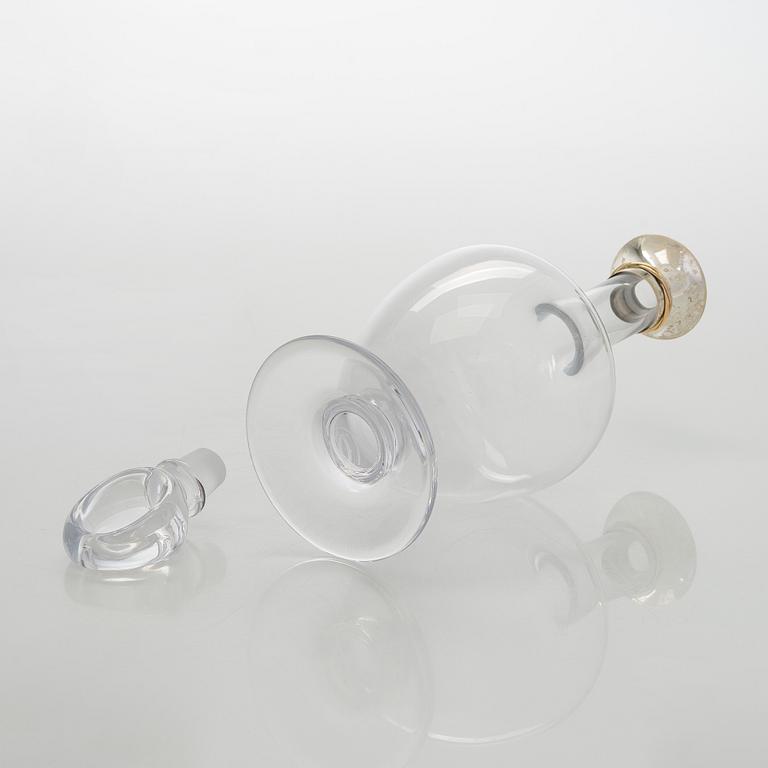 Cartier, A late 20th century wine carafe, France.