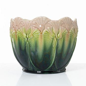 Ytterfoder, majolika, jugend, Rörstrand, tidigt 1900-tal.