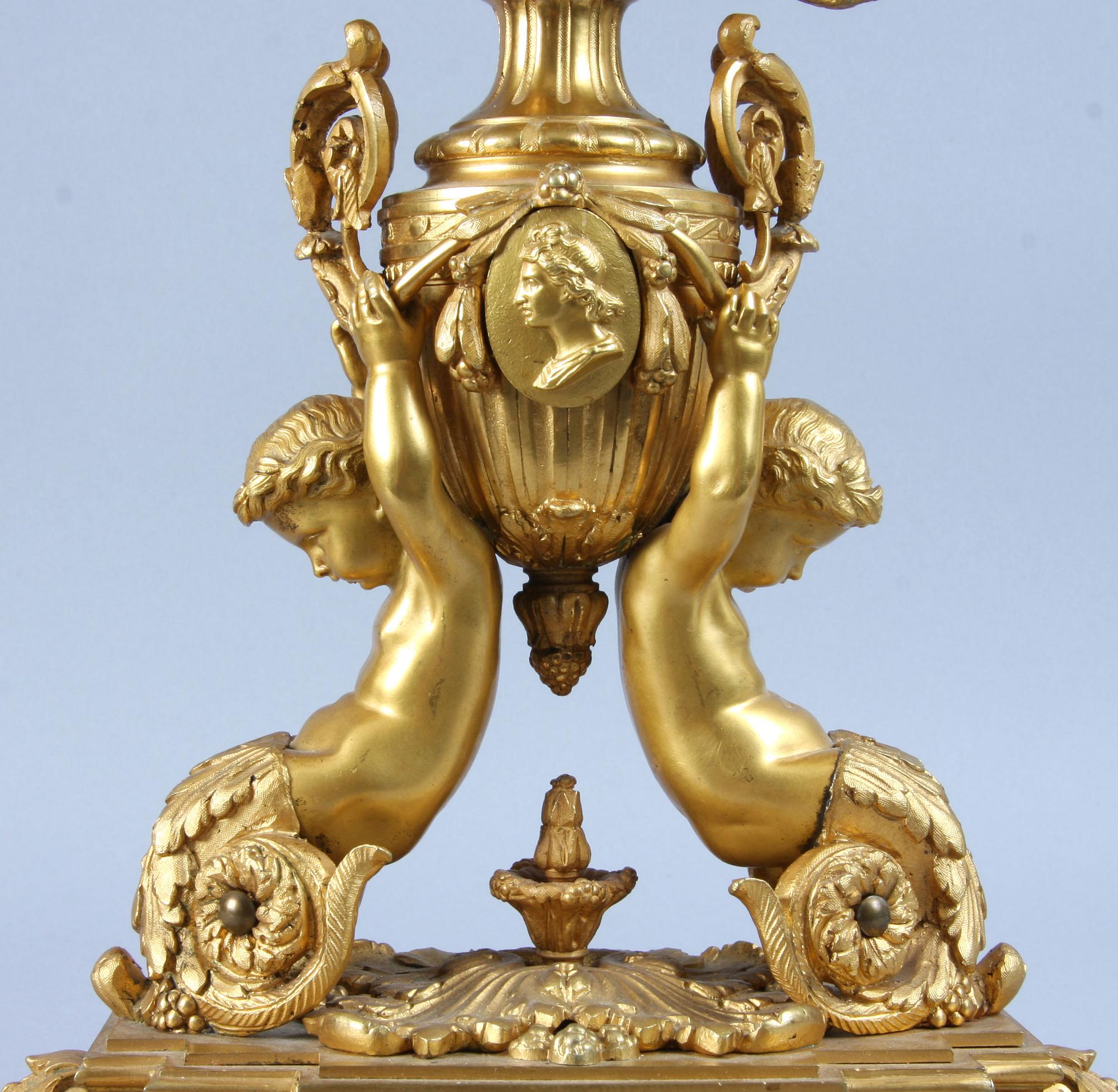 KANDELABER, nylouis XVI-stil, 1800-talets slut.