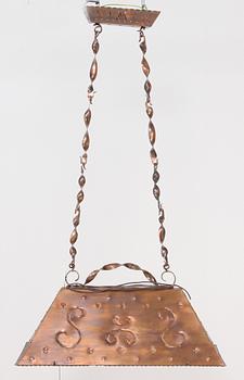 TAKARMATUR, koppar, 1900-tal, märkt "Gränna", h 119.