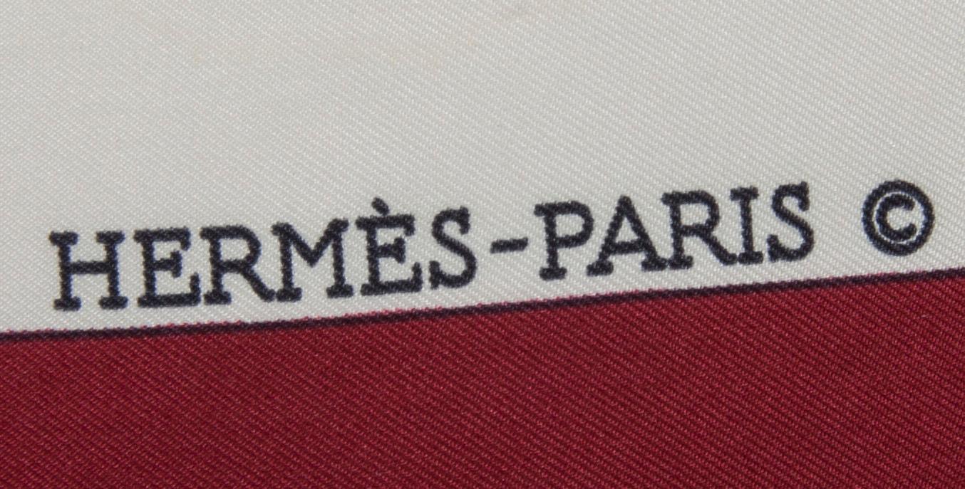 SCARF, "Chasse à Vol", Hermès.