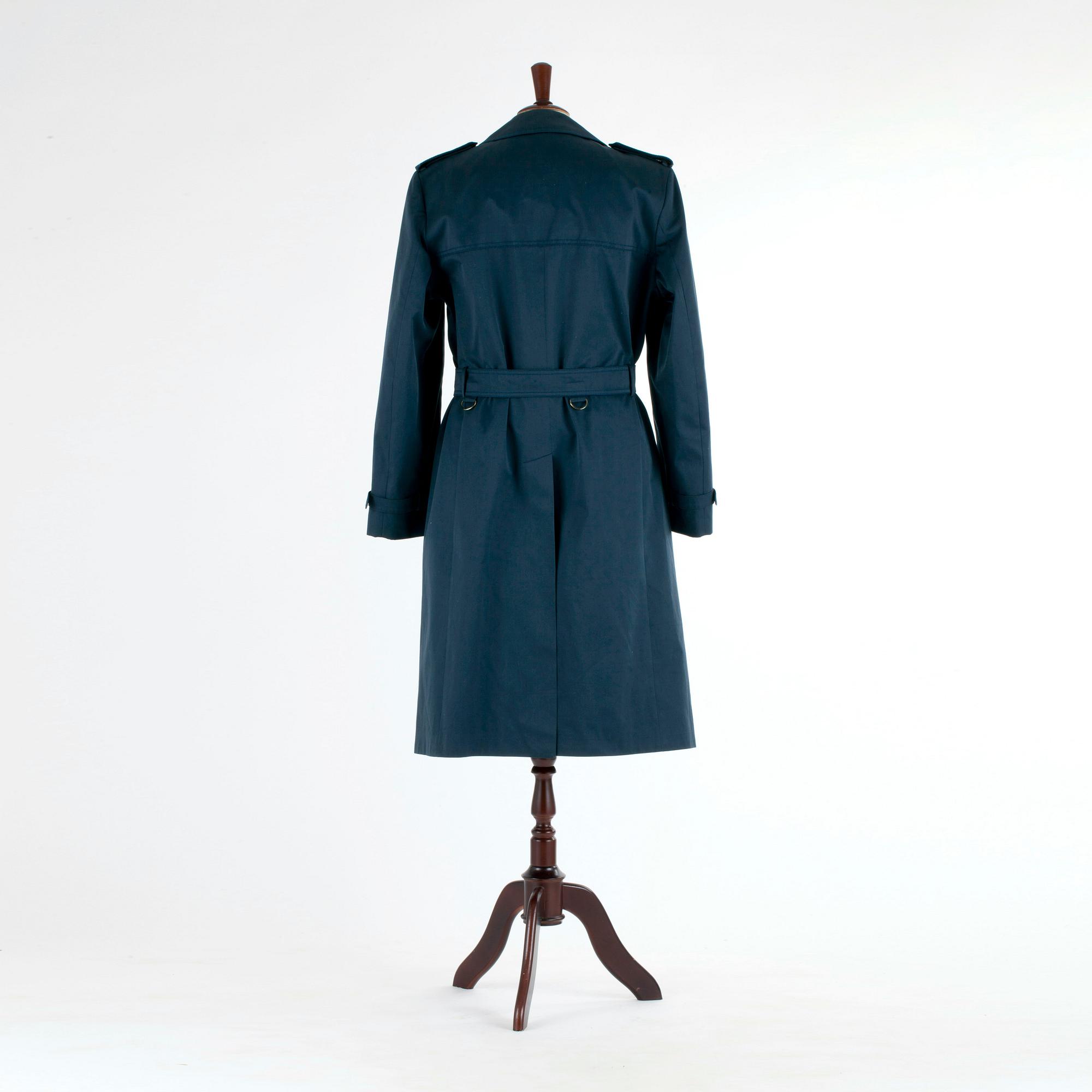 CHRISTIAN DIOR, a men's darkblue trenchcoat.