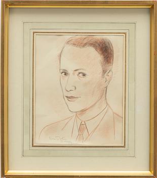 Einar Jolin, Självporträtt.