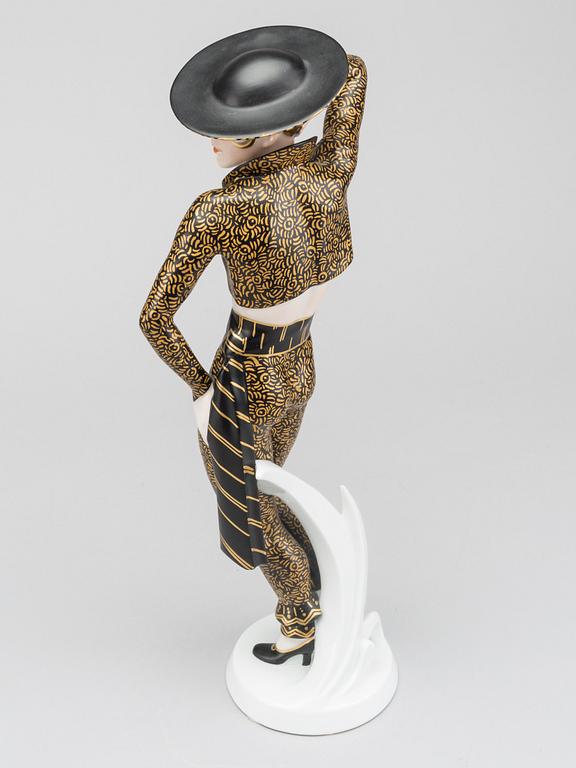 SCHWARTZKOPFF, a porcelain signed fuigurine for Rosenthal first half of the 20th century.