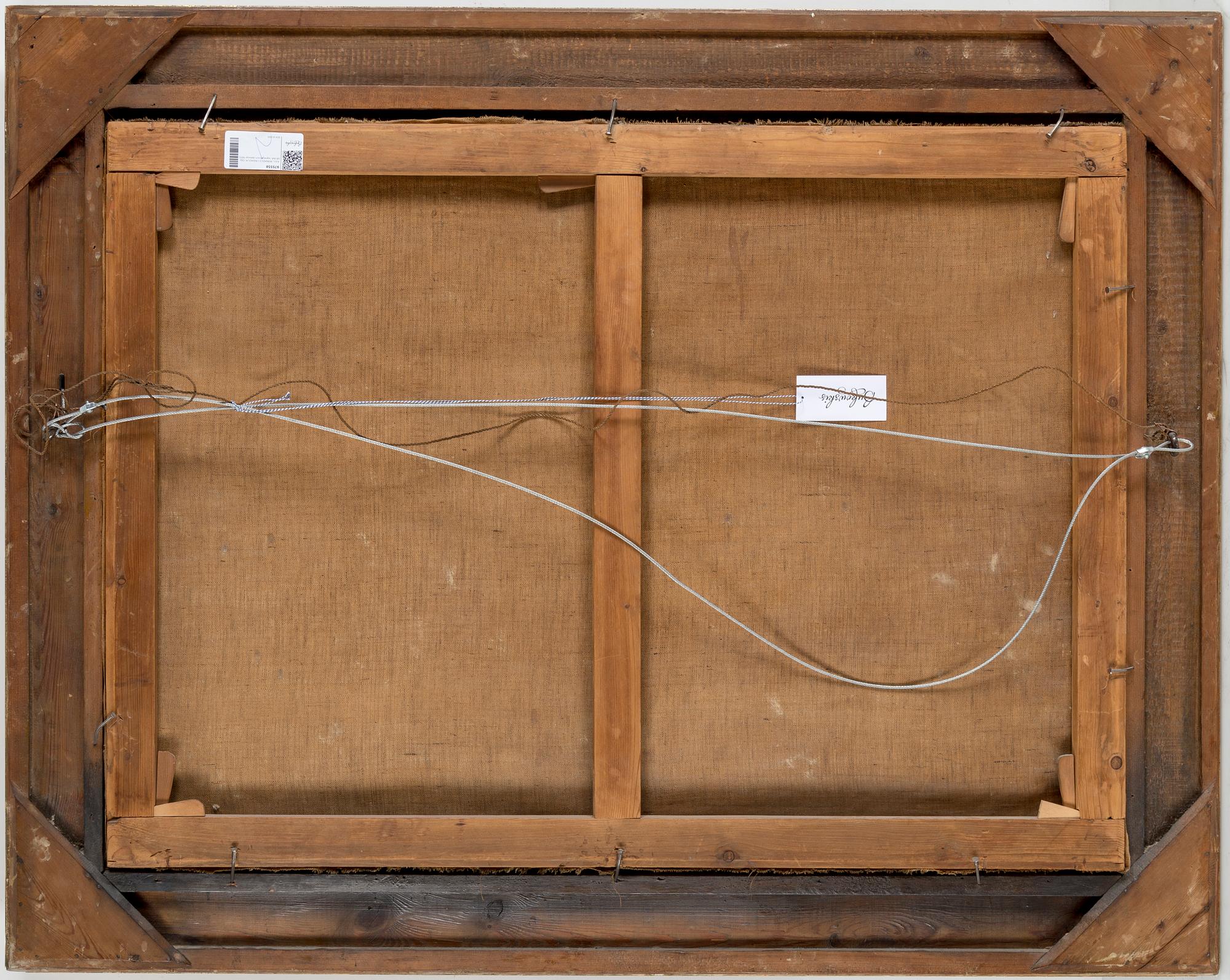 AXEL REINHOLD LINDHOLM, oil on canvas, signed and dated 1903.