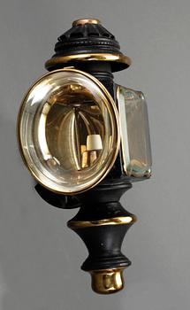 VAGNSLYKTOR, ett par, omkring tidigt 1900-tal.