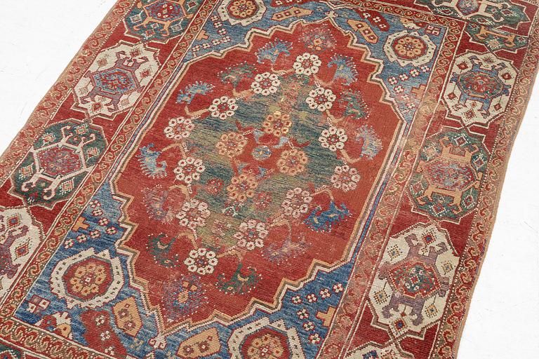 A 'Transylvanian' double-nische rug West Anatolian, 18th century, c. 190 x 130 cm.