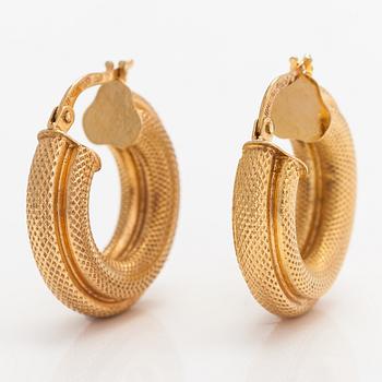 Örhängen, 14K guld. Italien.