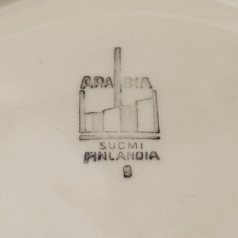 ASTIASTO, 48 osaa, posliinia, "Irmeli" Arabia, 1940-luku.