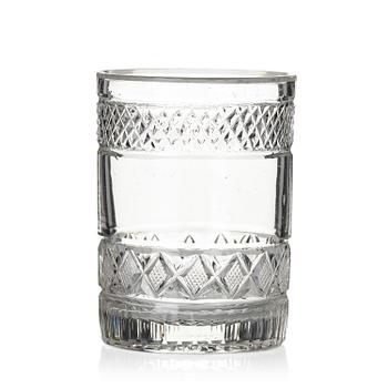 226. Seltzer glass, twelve pieces, Sweden, turn of the 20th century, Empire style.