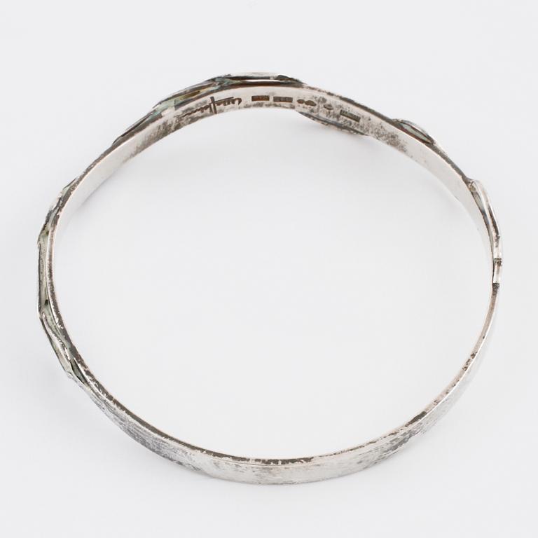 A bracelet by Ulla Holm, Göteborg, 1984.