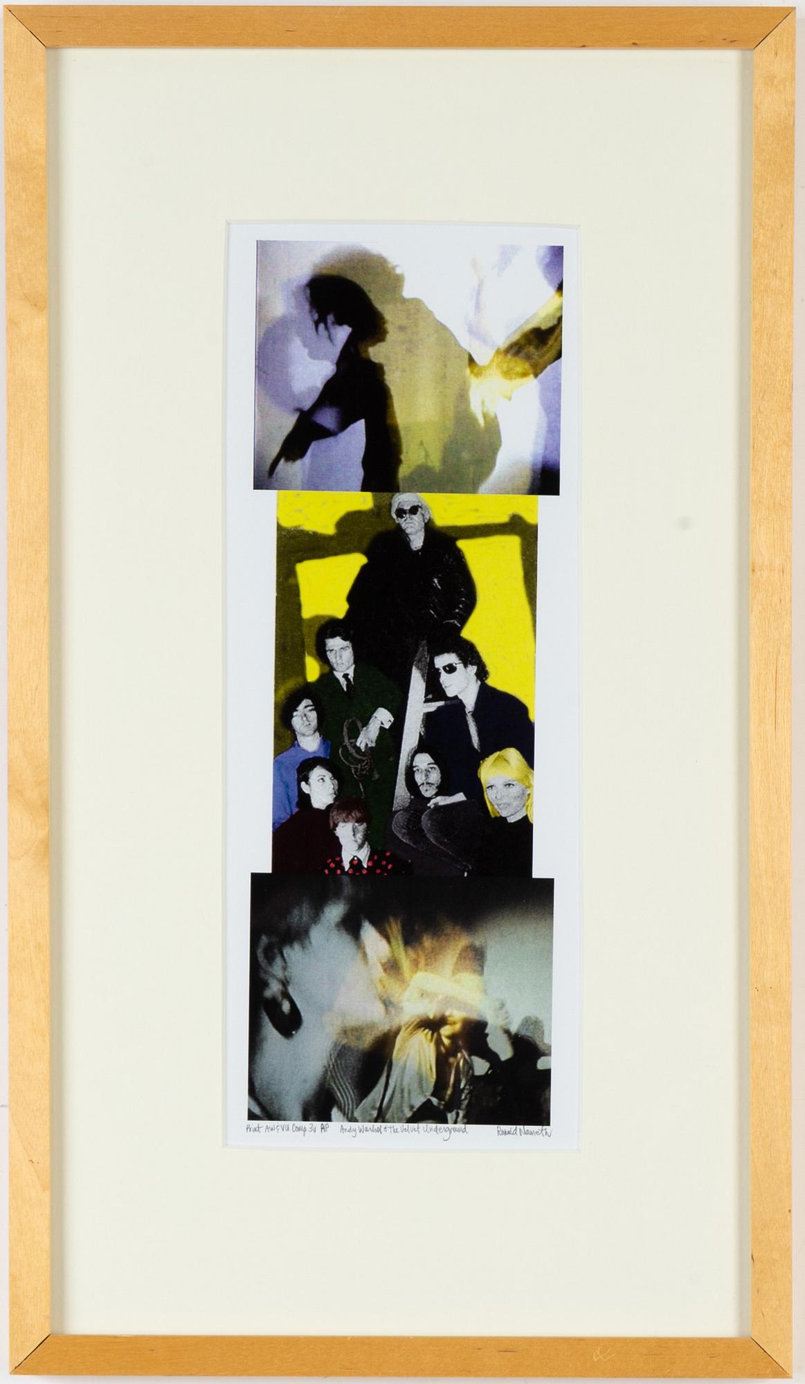 Ronald Nameth, photograph from Exploding Plastic Inevitable signed and numbered AP.