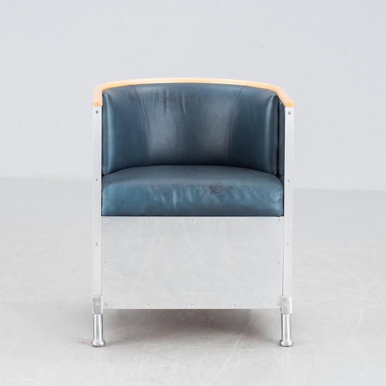 FÅTÖLJ, "Aluminium Chair" Mats Theselius, Källemo efter 1990.