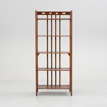 An Art Nouveau oak bookcase, early 20th Century.