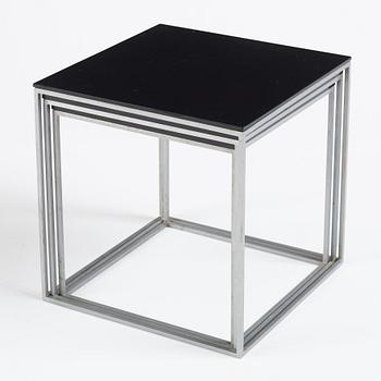 Poul Kjaerholm, satsbord 3 delar, "PK71", edition E Kold Christensen, Danmark.