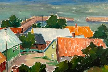 Ivar Johanson, oil on canvas, signed.