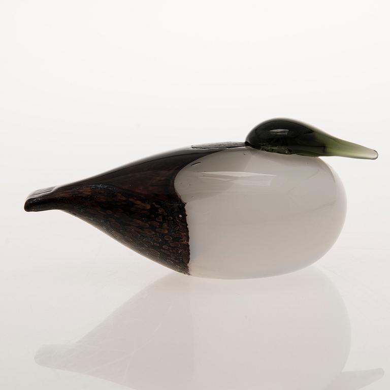 OIVA TOIKKA, Two glass birds, signed.
Nuutajärvi, Finland.