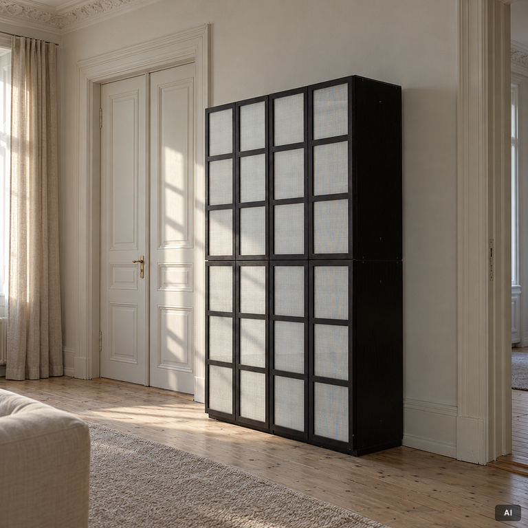 Titti Fabiani, a pair of bookcases, “Book”, Ideal Form Team.
