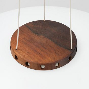 Uno & Östen Kristiansson, a pair of "Ufo", ceiling lamps, Luxus, Vittsjö, 1960-70.