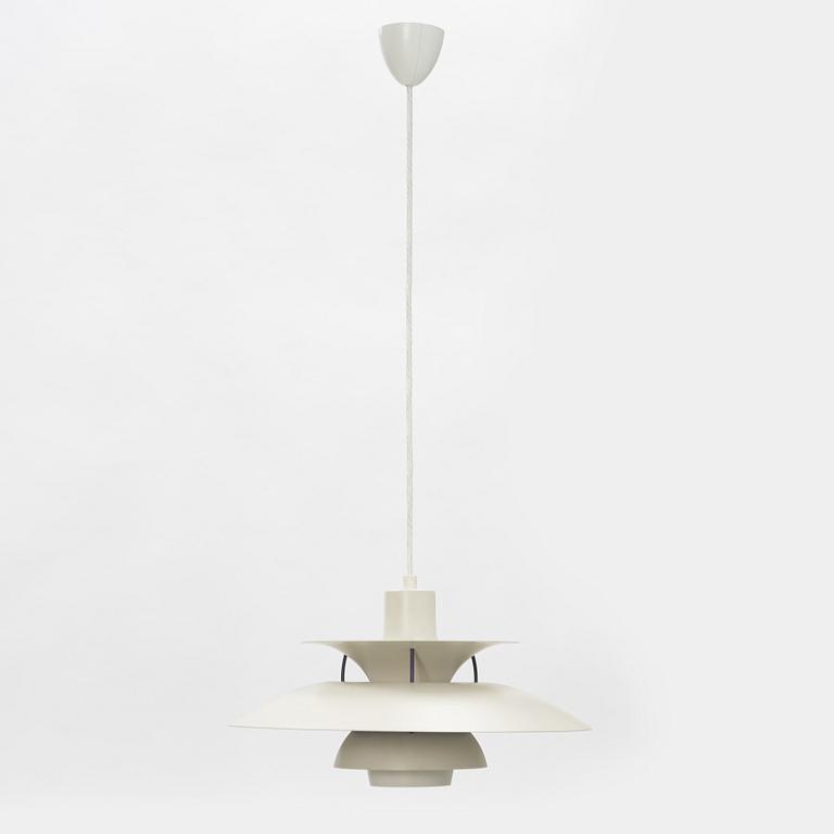 Poul Henningsen, a pair of 'PH-5' ceiling lights, Louis Poulsen, Denmark.