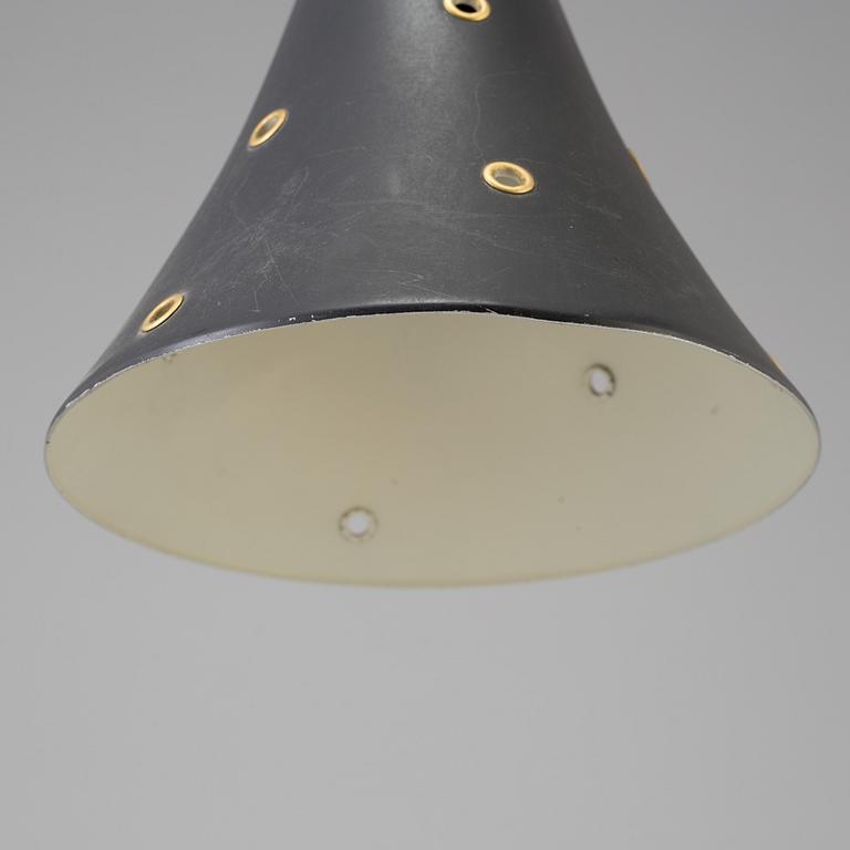 TAKLAMPA, 1950 / 60-tal. Höjd ca 30 (endast lampa).