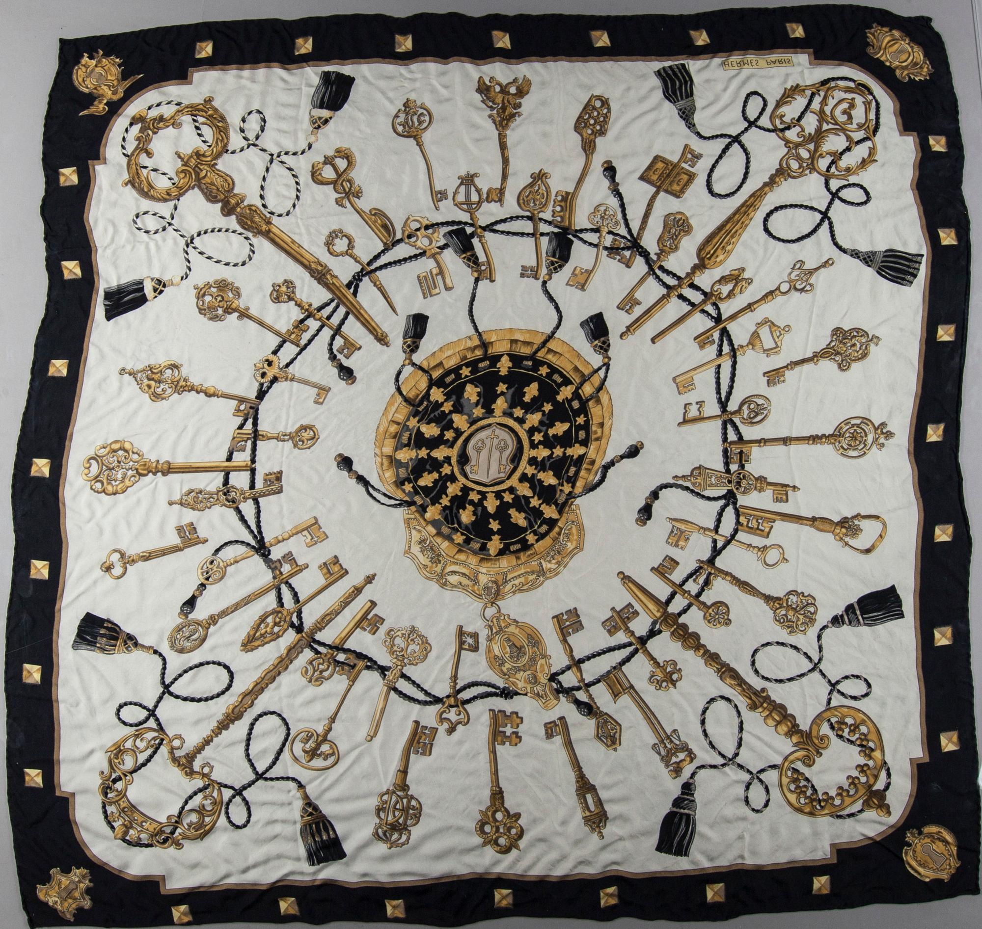SCARF, "Les Cles", Hermès.