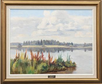 Laura Järnefelt, Lake Landscape.