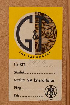 SPEGEL, Glas och trä, Hovmantorp, 1900-talets mitt.