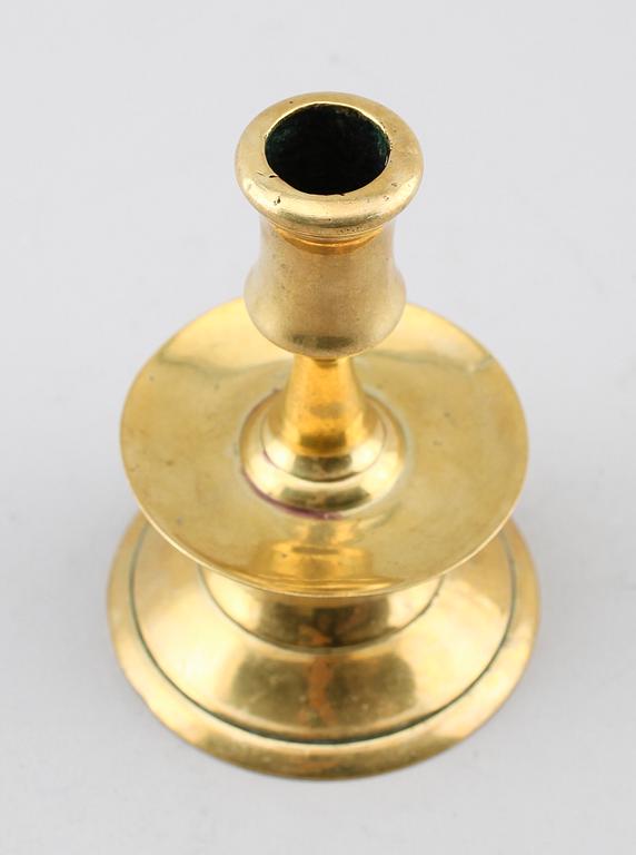 LJUSSTAKE, mässing, 1500-tal.