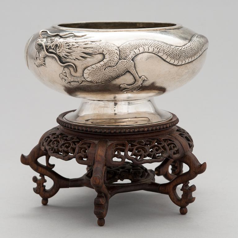 ZEE SUNG, MALJA, hopeaa, Shanghai, Kina 1900-luvun alku.