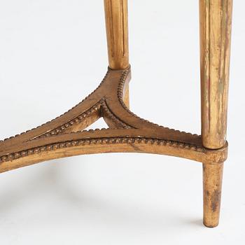 A late Gustavian console table, late 18th Century.