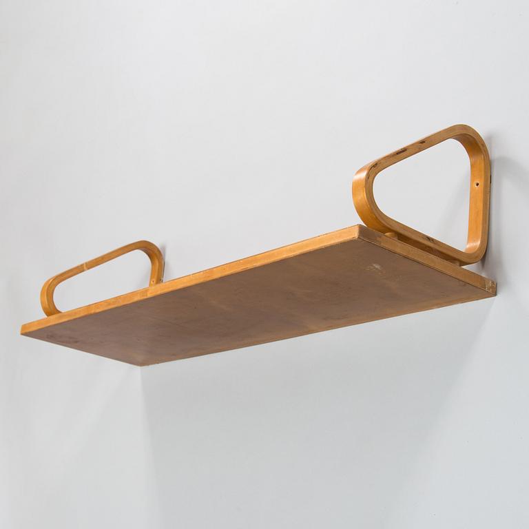 Alvar Aalto, shelf, model 112, O.Y. Huonekalu- ja Rakennustyötehdas A.B, 1930s-40s.