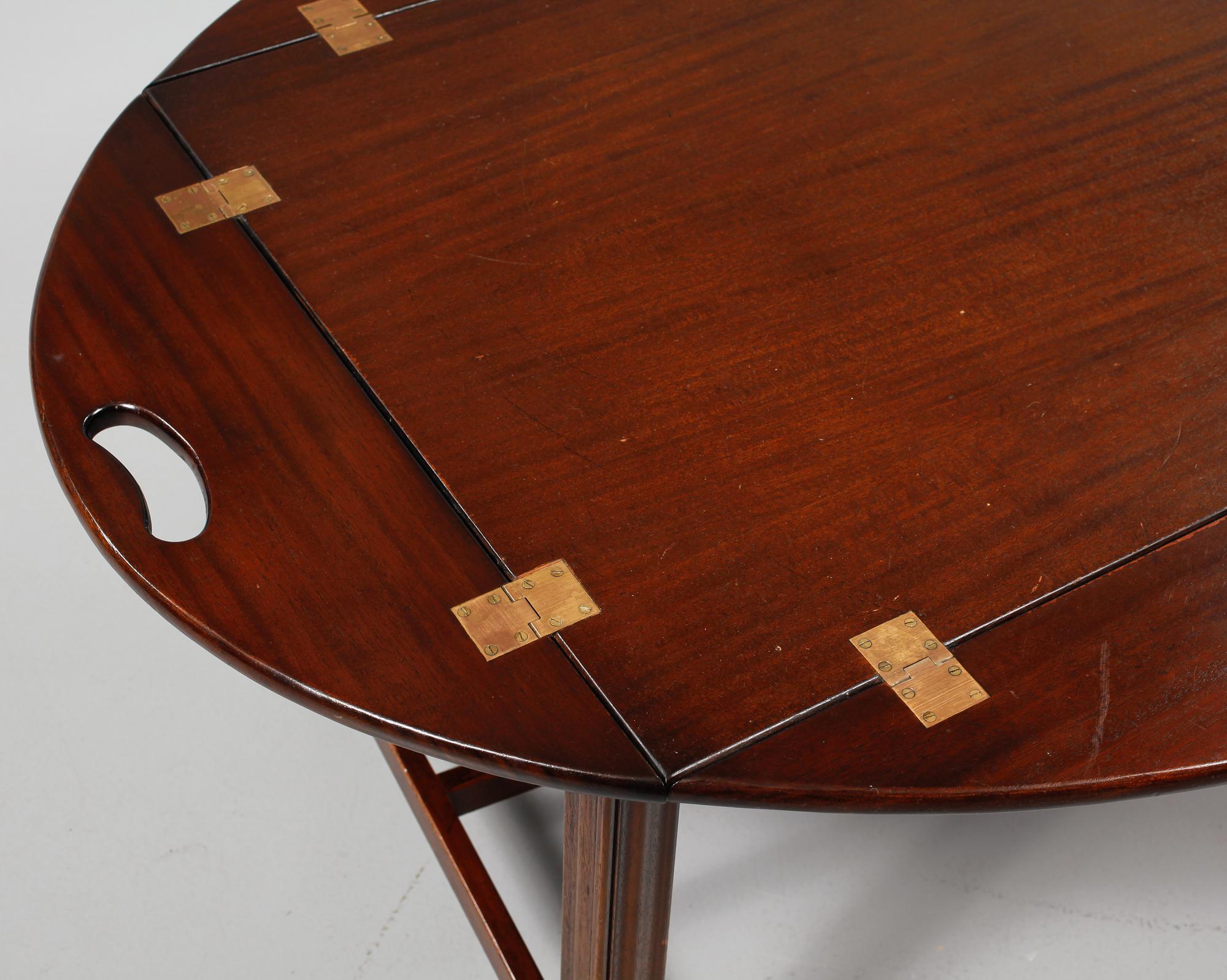 SOFFBORD, s.k Butlers tray, 1900-talets andra hälft.