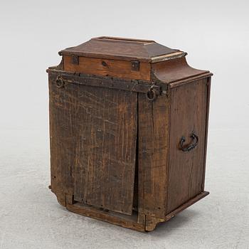 A South German or Tiroler Baroque marquetry curio cabinet, circa 1700.