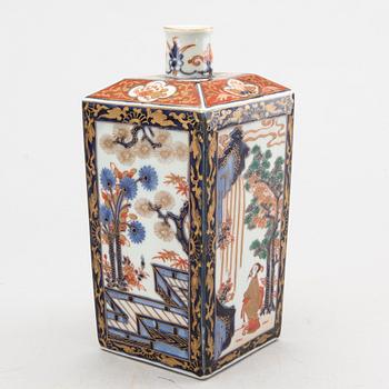 FLASKA, Japan, Meiji (1868-1912) porslin.