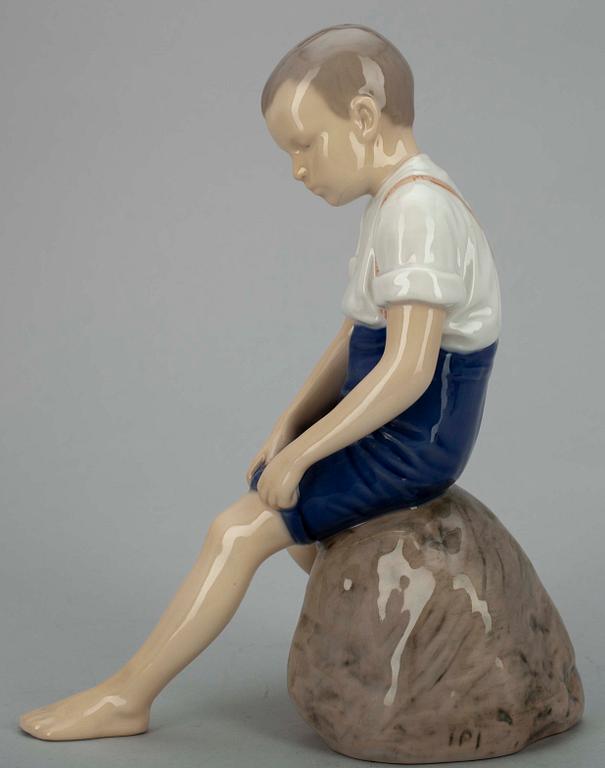 FIGURIN, porslin, Bing & Gröndahl, Danmark, 1900-talets mitt.