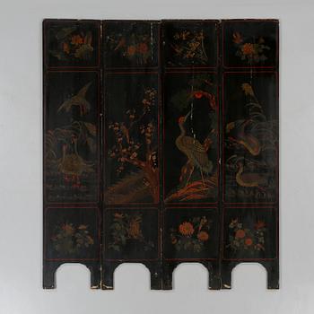 PANELER, 4 delar, Kina, 1900-talets första hälft.