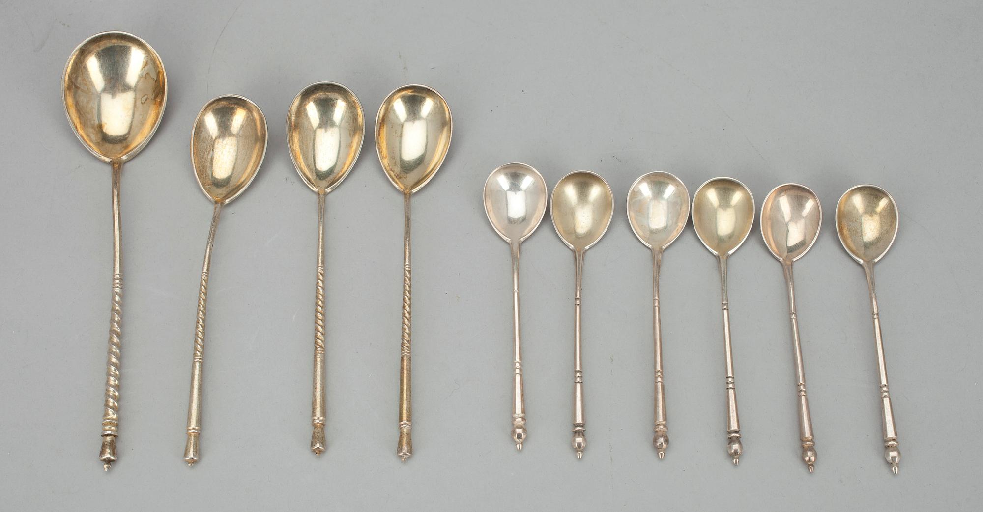 SKEDAR, silver, 10 st, Ryssland, 1800-tal.