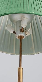 A Josef Frank brass floor lamp, Svenskt Tenn, model 2148.