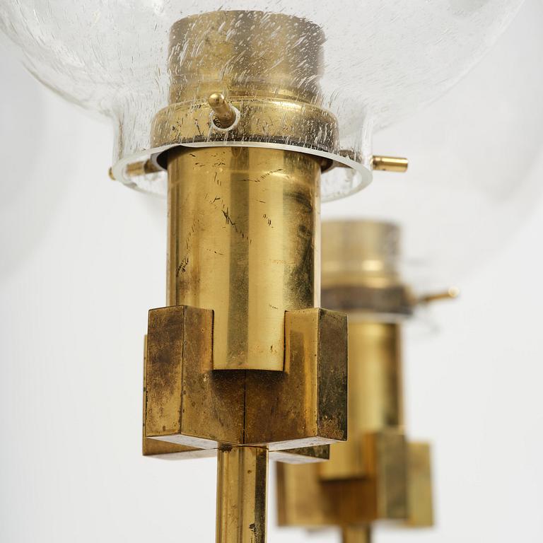 Hans-Agne Jakobsson, a rare chandelier model "T 812/15", Hans-Agne Jakobsson AB, Markaryd, 1970s.